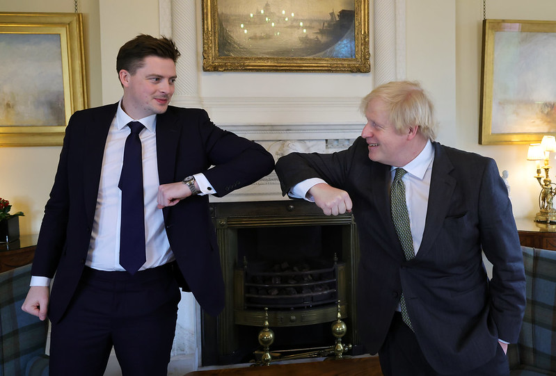 Dr Alex George meets Boris Johnson in Downing Street